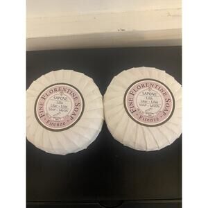 Florentine Fine Soap Firenze Lilac Lot Of 2